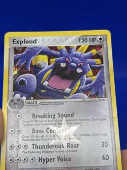 2004 Pokemon EX Hidden Legends Loudred 39/101 Reverse Holo Uncommon DMG - Image 4