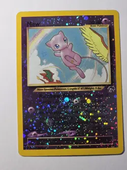 Pokemon Mew Southern Islands Promo 1/18 Reverse Holo Vintage 2001 SwirlS - Image 3