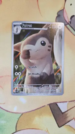 Furret 168/159 SV09 Journey Together NM Illustration Rare IR JTG Pokemon - Image 1