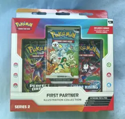 2 x Pokemon TCG First Partner Illustration Collection Series 2 Box new sealed - Image 1