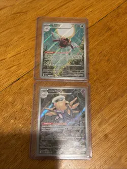 Ninjask 137/132 & Shedinja 144/132 ME01: Mega Evolution Pokemon NM Holos - Image 3