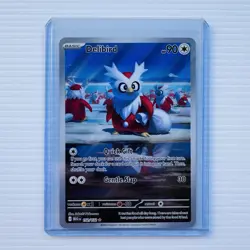 Delibird 152/132 Mega Evolution Illustration Rare NM Pokemon TCG English - Image 1
