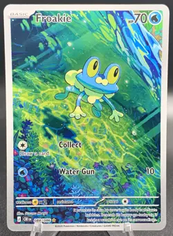 Froakie 088/086 IR - Pokemon Chaos Rising Illustration Rare English NM - Image 1