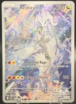 N's Reshiram 167/159 IR - Pokemon Journey Together Illustration Rare Full Art NM - Image 1