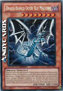 DRAGO BIANCO OCCHI BLU MALIGNO • Segreta • YMP1 IT002 • Lim • Yugioh! ANDYCARDS - Image 1