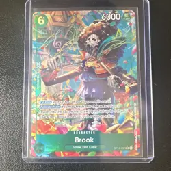 Bandai Brook (OP05-032) (Alternate Art) Foil Rare Character One Piece Card Game - Image 1