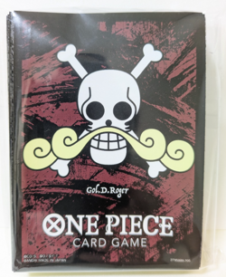 One Piece 10 Card sleeves Gol D. Roger pirate Flag Official Limited Japanese - Image 1