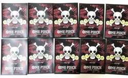 One Piece 10 Card sleeves Gol D. Roger pirate Flag Official Limited Japanese - Image 2