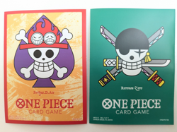 One Piece Card Game Sleeves Ace & Zoro 10pcs x2 Official Japan - Image 1