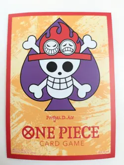 One Piece Card Game Sleeves Ace & Zoro 10pcs x2 Official Japan - Image 2