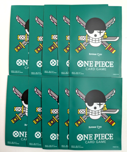 One Piece Card Game Sleeves Ace & Zoro 10pcs x2 Official Japan - Image 5