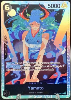 Yamato OP16-098 SR - One Piece The Time of Battle Super Rare NM - Image 1