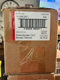 Disney Lorcana: Rise of the Floodborn Sleeved Booster (Sealed Case of 42 packs) - Image 1