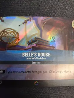 Lorcana Enchanteds Duo: Belle's House / Kuzco's Palace - Into The Inklands NM - Image 3