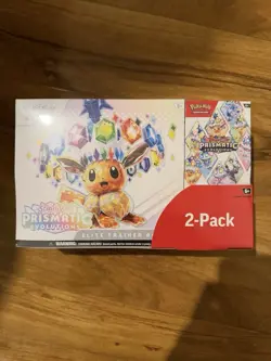 Pokemon TCG Prismatic Evolutions Costco 2 Pack | ETB & Booster Bundle Sealed New - Image 1