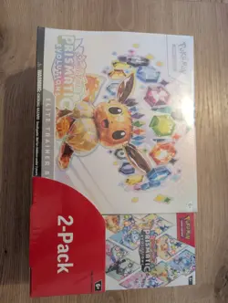 Pokemon TCG Prismatic Evolutions Costco Bundle ETB with Booster, New and Sealed - Image 1