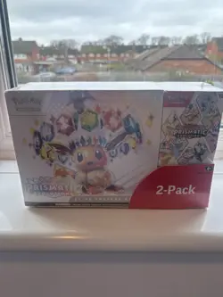 Pokemon TCG Prismatic Evolutions Costco Bundle ETB with Booster, New and Sealed - Image 1