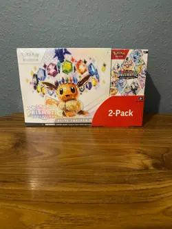 Pokemon TCG Prismatic Evolutions Costco Bundle ETB with Booster, New and Sealed - Image 1