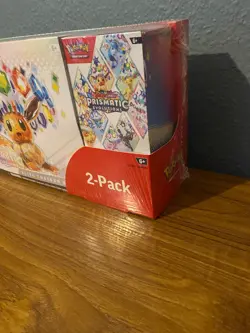 Pokemon TCG Prismatic Evolutions Costco Bundle ETB with Booster, New and Sealed - Image 2