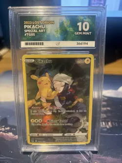 Pokemon Pikachu TCG Lost Origin Trainer Gallery TG05/TG30 Ace 10 - Image 1