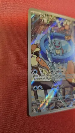 Pokemon Sv07 Stellar Crown Squirtle 148/142 Illustration Rare Holo Full Art - Image 4