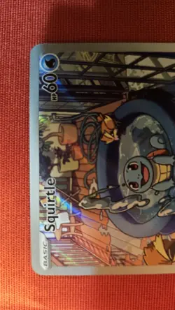 Pokemon Sv07 Stellar Crown Squirtle 148/142 Illustration Rare Holo Full Art - Image 5