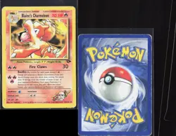 BLAINE'S CHARMELEON 31/132 UC GYM CHALLENGE POKEMON UNLIMITED MP/HP - Image 1