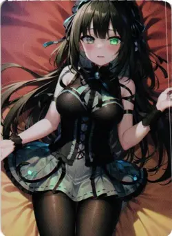 Kurumi Tokisaki Holographic Goddess Story Anime Collectible Card - Image 1