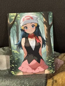 CUSTOM GODDESS STORY POKEMON DAWN UNCENSORED CARD (ASK FOR PHOTO OF BACK) - Image 1