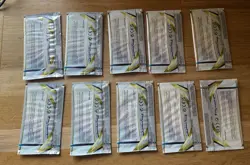 LOT DIX 10 BOOSTER DE CARTE POKEMON PACK LOISIR ECHANTILLON STAR ETINCELANTES - Image 2