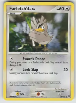 Farfetch'd 49/132 Uncommon Secret Wonders Pokemon Near Mint - Image 1