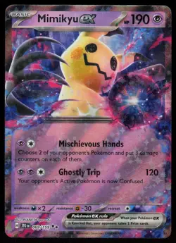 Mimikyu ex 069/159 Double Rare Journey Together Pokemon Holo Near Mint - Image 1