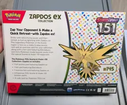 Pokemon Scarlet Violet 151 Zapdos Ex Collection Neu OVP Englisch - Image 2