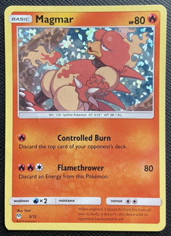 Magmar 3/12 McDonald's Promos 2019 Collection Confetti Holo LP Pokemon - Image 1