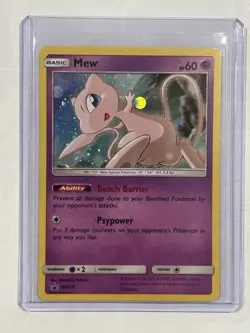 Pokemon TCG Mew Pokemon Promo Holo Rare SM215 English 2019 NM/M - Image 1