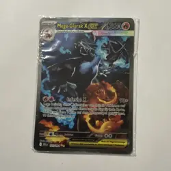 Pokemon TCG Mega-Glurak X EX 13/108 Deutsch Holo EX Feuer KP 360 - Image 1