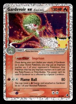 Gardevoir ex 93/101 Celebrations Holo Pokemon NM - Image 1
