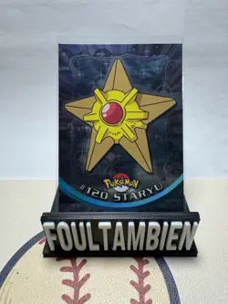 2000 Topps Tv Animation Pokemon Foil Card Staryu #120 - Image 1