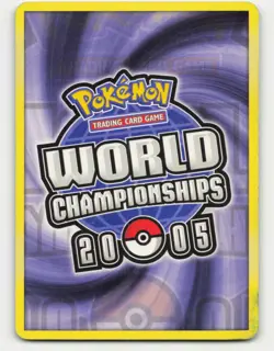 2005 Pokemon, Emerald, #95/106 Medicham ex, 2005 World Championships CH MP - Image 2