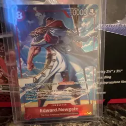 Bandai One Piece Card Game Edward.Newgate Character Alt Art Holo SP OP08-030 EN - Image 1