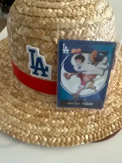 Monkey.D.Luffy (Dodgers x ONE PIECE) Promotion Card in Original Packaging - Image 3