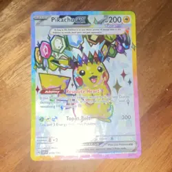 Pikachu ex 219/191 SV08 Surging Sparks Full Art Holo Ultra Rare - English - Image 1