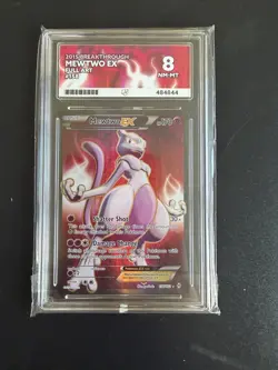 Mewtwo EX 158/162 X & Y BreakThrough Ultra Rare Full Art Holo Pokemon Card - Image 1