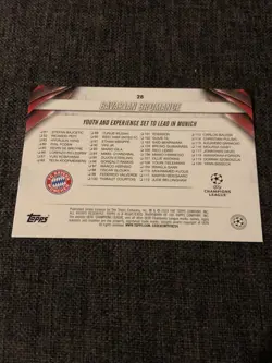 2023/24 Topps Youth and Experience Set to Lead Munich Alphonso Davies Harry Kane - Image 2