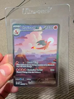 Pokemon TCG Charizard ex Scarlet & Violet-151 199/165 Holo Special Illustration - Image 1