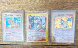 Pokemon TCG 3-Card Lot Charizard & Dark Charizard 4/82 Holo Team Rocket - Image 1