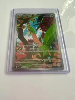 Pokemon Tropius Holo Illustration Rare Card 195/193 Paldea Evolved - Image 1