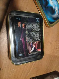 The X Files Collectable Card Game 60 Cards Plus Card Tin With Extra Cards - Image 2