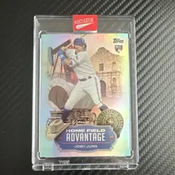 Topps 2023 Series 2 Home Field Advantage Josh Jung #HA-16 Rookie Texas Rangers - Image 1