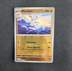 Pokemon TCG Mienshao 053/086 Master Ball Reverse Holo - White Flare - NM - Image 1